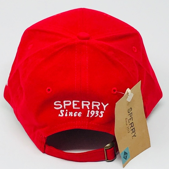 Sperry America's Cup Bermuda Yacht Race Hat Red - Picture 2 of 3